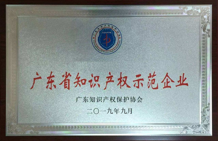 重磅！凱碩科技榮獲“2019年度廣東省知識(shí)產(chǎn)權(quán)示范企業(yè)”