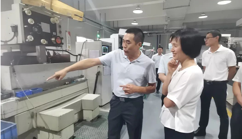 順德區(qū)委常委、北滘鎮(zhèn)黨委書記唐磊晶一行蒞臨凱碩指導