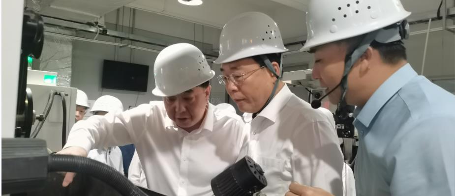 河北省邯鄲市委副書記、市長樊成華一行蒞臨凱碩考察指導